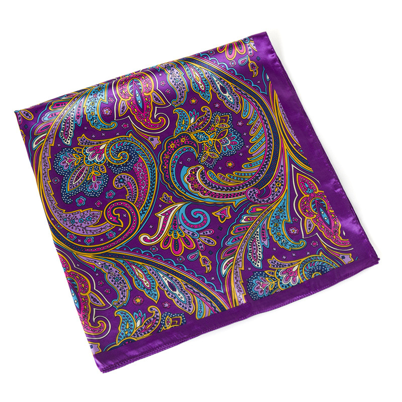 110g Weight Scarf Classification Holiday, Daily Occasion Polyester Material Monogram Pattern All Seasons Season Women's Gender Elegant, Business, Retro Style Women's Elegant Business Retro Monogram Polyester Scarf 7