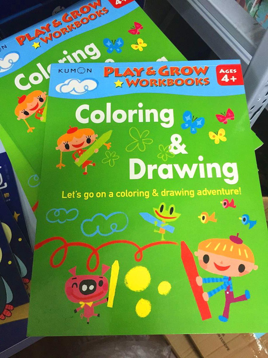 Flip book, coloring book