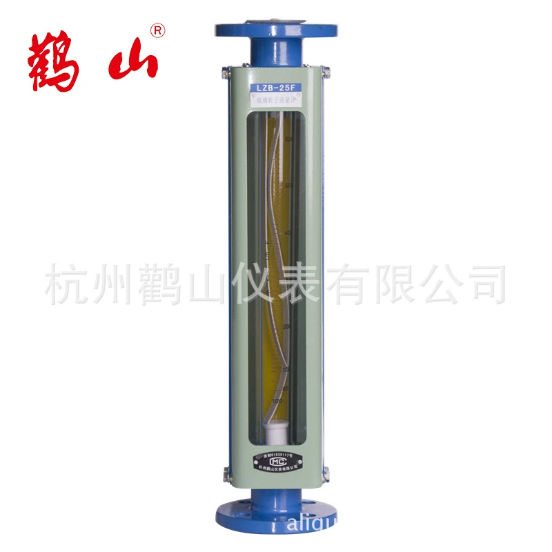 Антикоррозийный стеклянный ротаметр, цельный расходомер LZB-25F антикоррозийный стеклянный ротаметр
