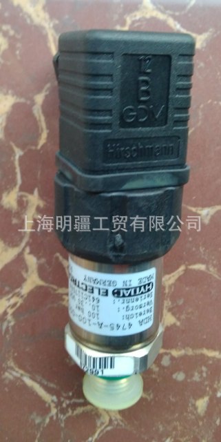 HDA4745-A-100-000  ，库存现货全新原装正品 HYDAC 贺德克 压力
