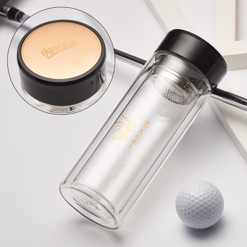 双层玻璃杯 促销礼品