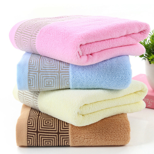 Bath towel wholesale manufacturer Gaoyang towel pure cotton square face towel set gift logo custom labor insurance