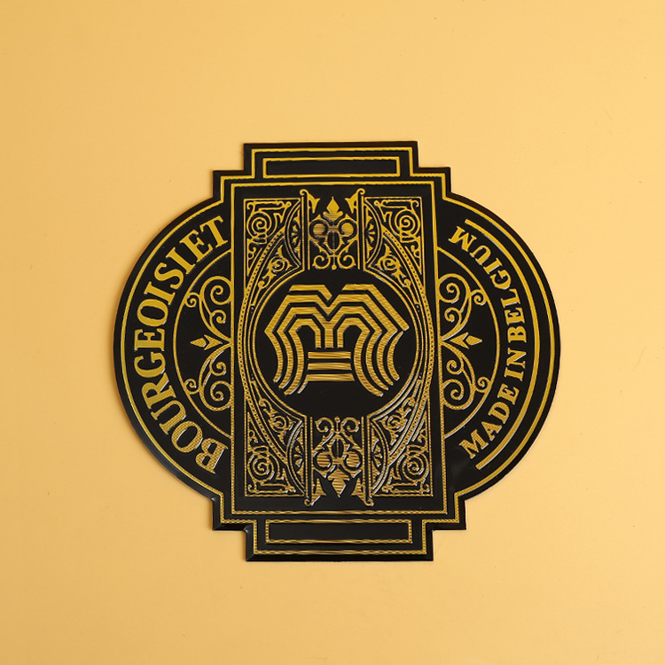 厂家异形锌合金铭牌电铸金属冲压铭牌