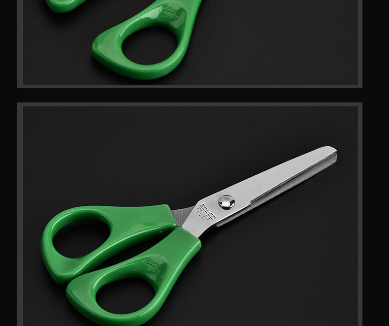 厂家直销 办公剪刀 家用不锈钢剪刀 学生剪纸刀 文具美工剪详情9