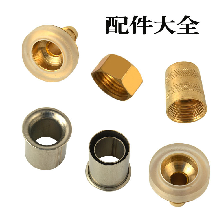 304 de acero inoxidable encriptado de galvanoplastia a prueba de explosión de ducha tire de la manguera de ducha manguera de la boquilla de Ducha