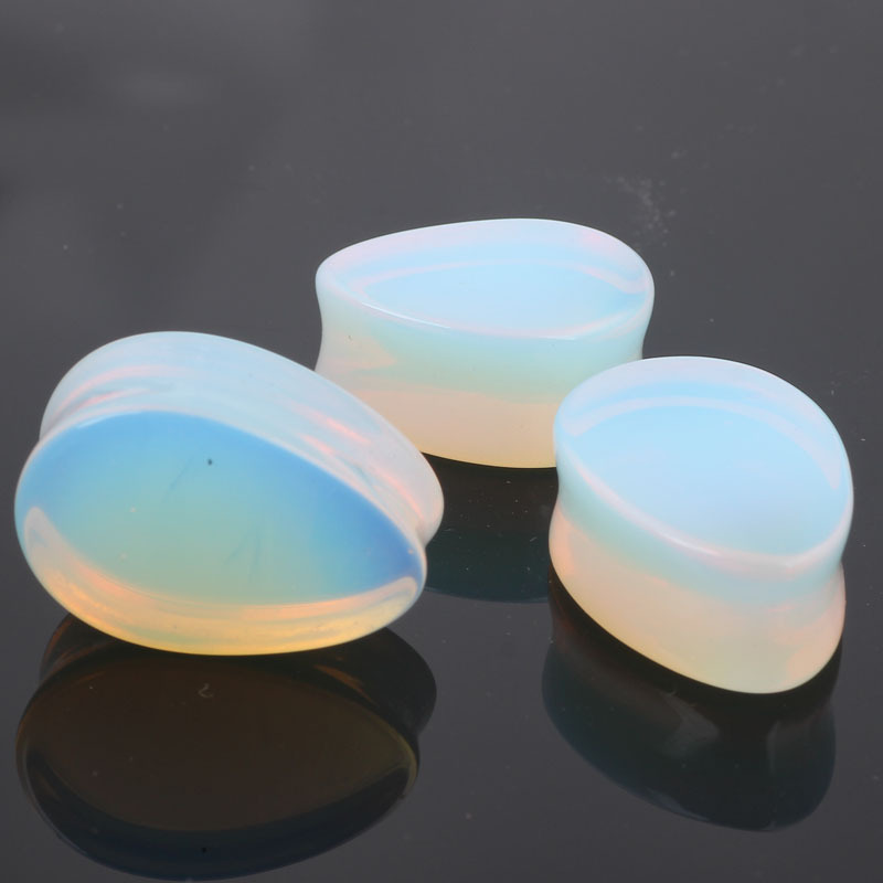 Hot New Stone Water Drop Ear Extension 6-16mm Auricle Piercing Jewelry for Men Women detail image 8
