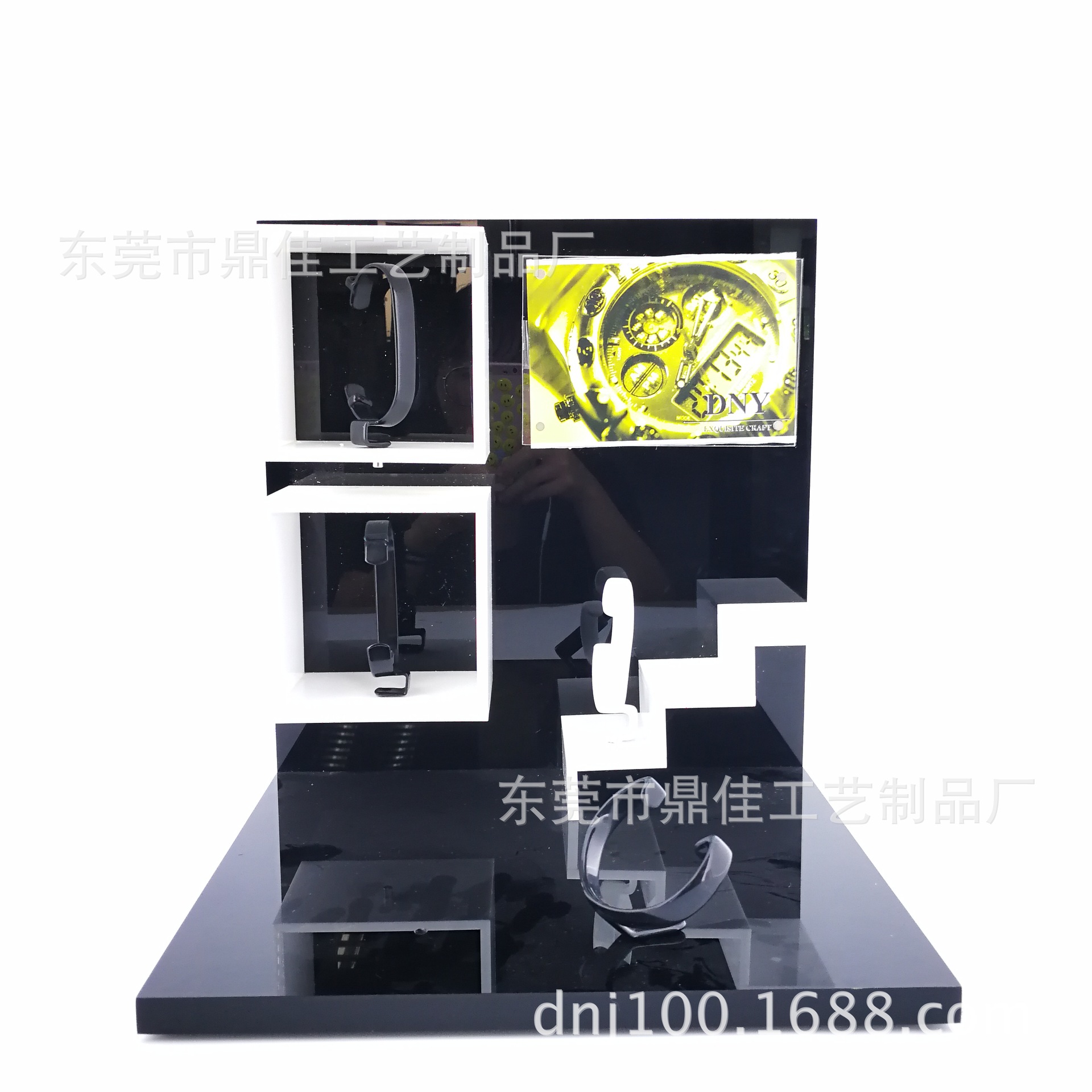 黑色手表展示架有机玻璃制品压克力亚克力眼镜展示架