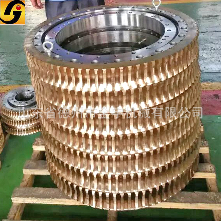 德州直销供应JYHZ平面二次包络回转支撑减速机