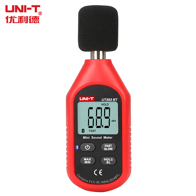 UNI-T/优利德 UT353BT 迷你噪音计 数据保持实时临测 蓝牙噪音计