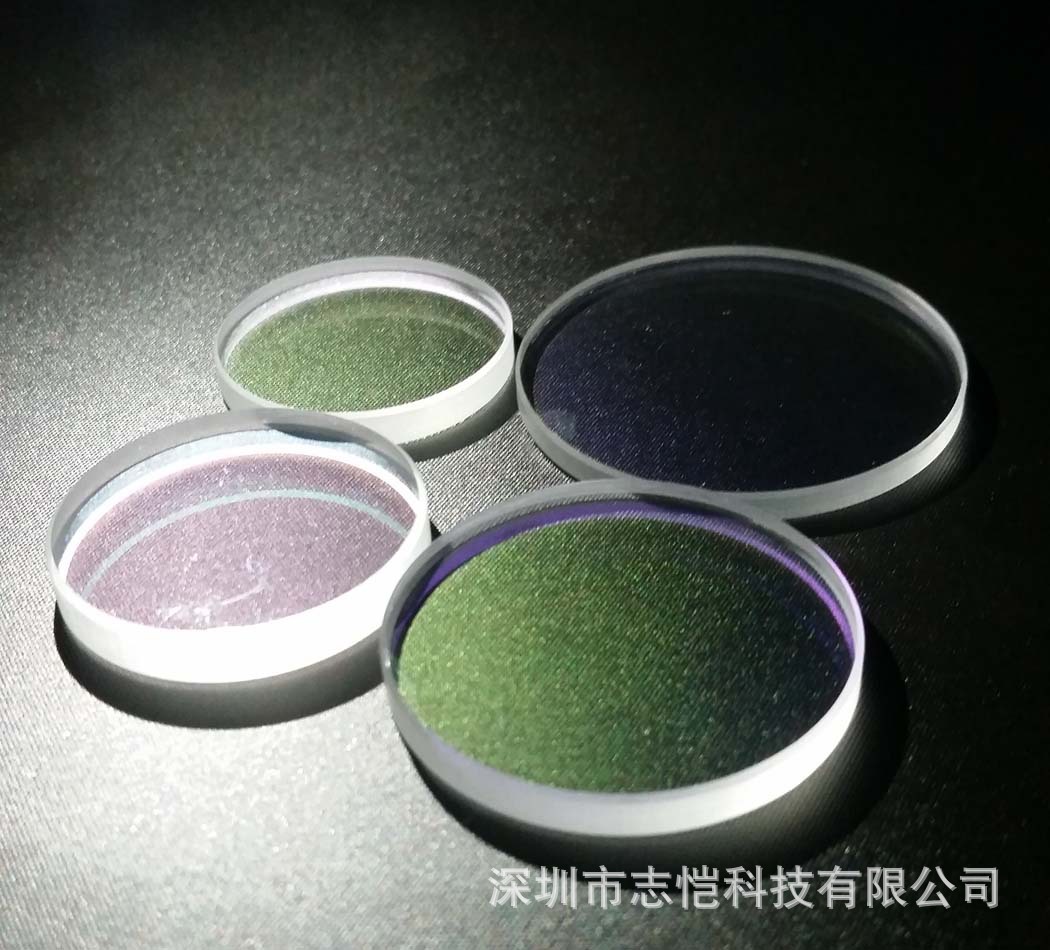 大功率光纤激光保护镜片30*5mm石英镀膜保护镜片