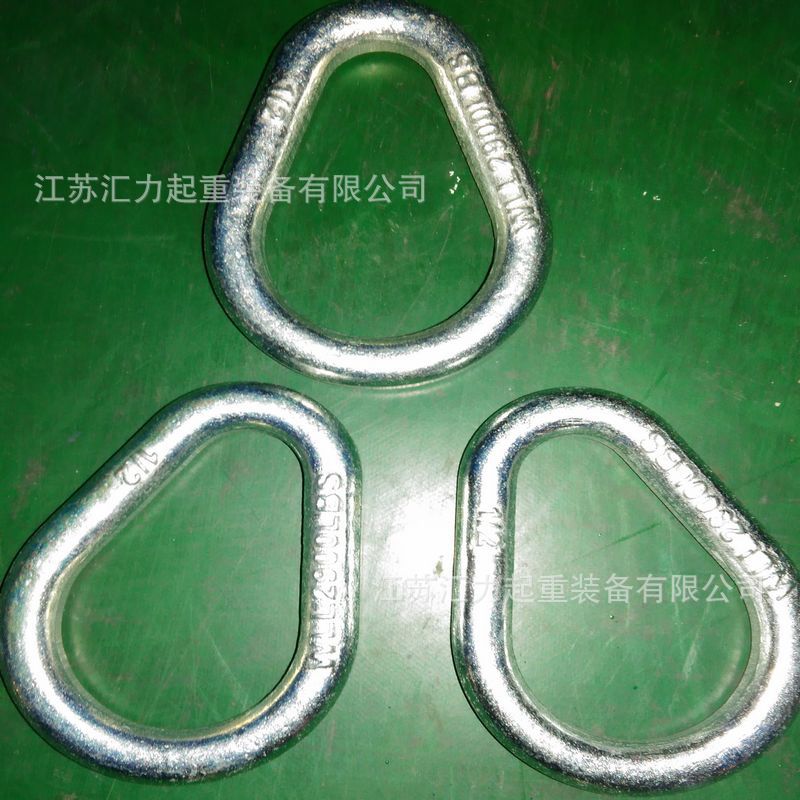 厂家批发供应高质量1/2梨形环3/8合金钢梨形环