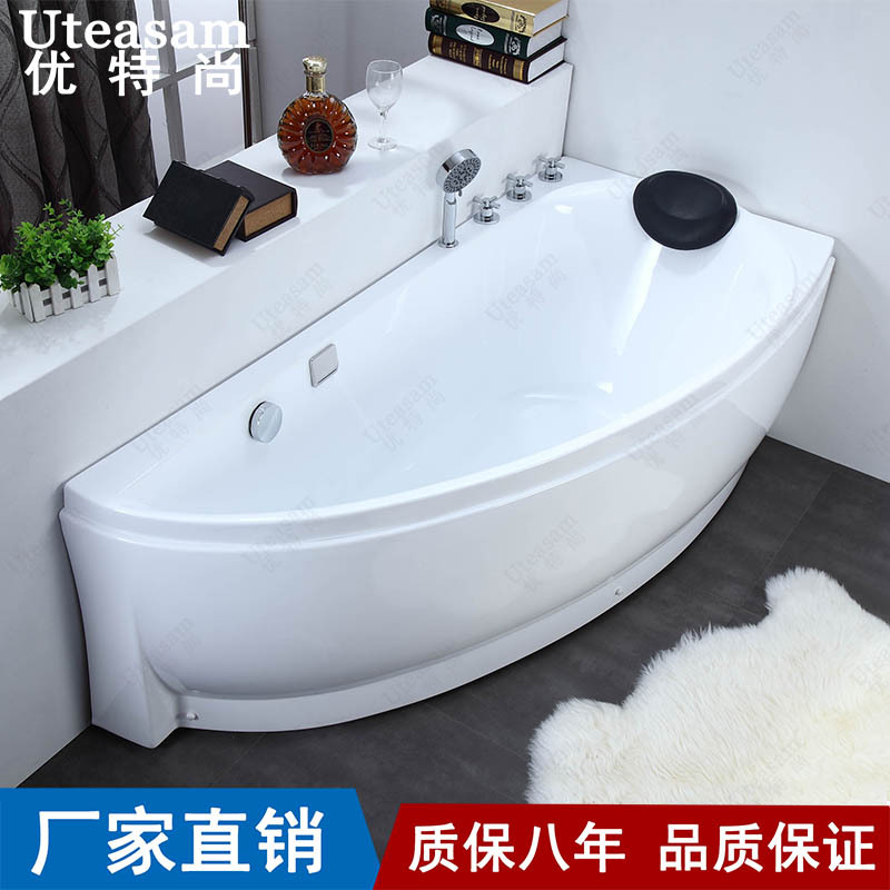 Foshan Bathroom Factory Directly Supply Acrylic Adult Jacuzzi 1.4 1.5 1.6 1.7 m Hotel Household