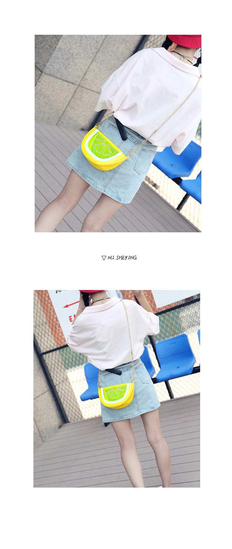 PU FashionShoulder bag(watermelon) NHHX0041-watermelon