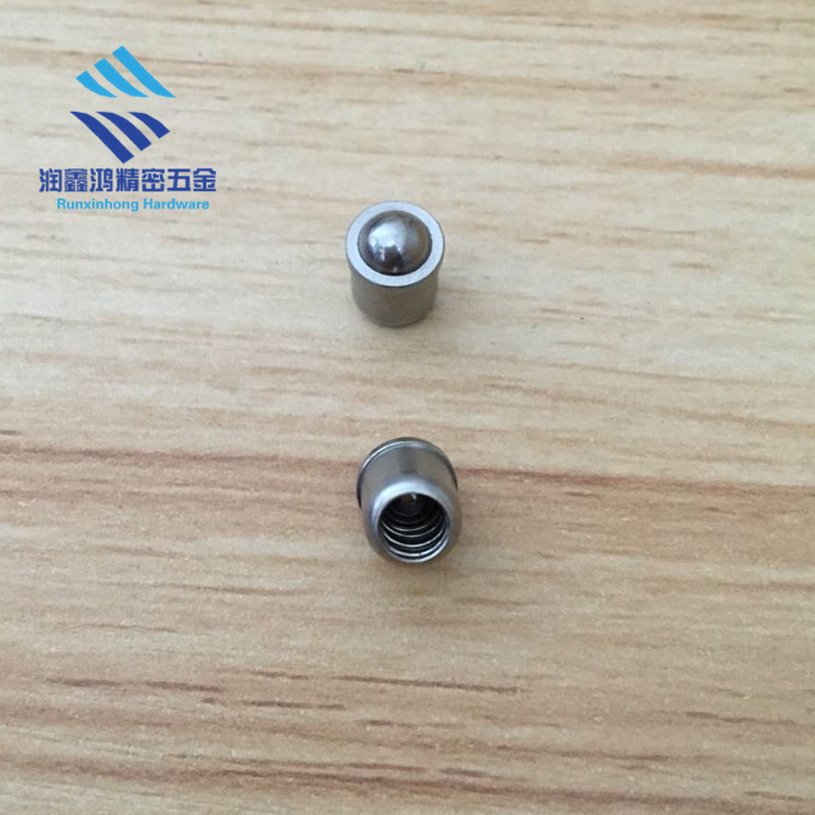 压入式球头柱塞GN6144 NI定位碰珠 不锈钢弹簧销厂家阿里巴巴