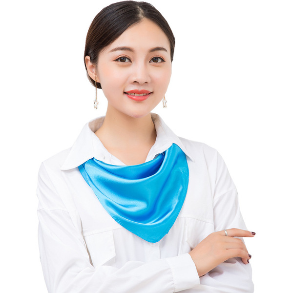 solid color demi-season professional handkerchief
