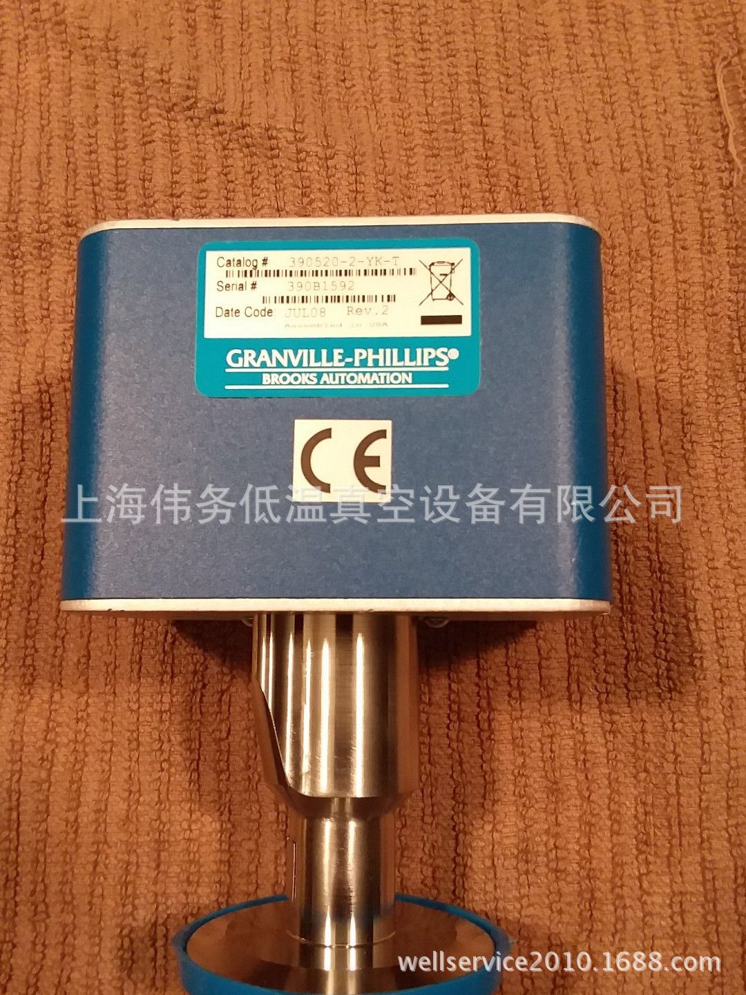 Granville-phillips Brooks Automation 390520-0-YK-T micro-Ion