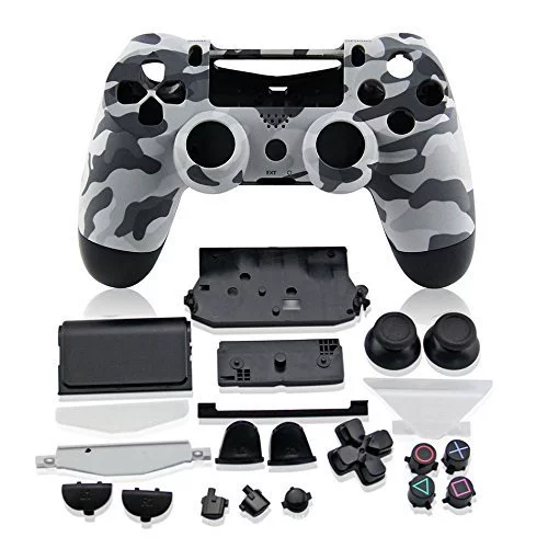 Чехол для контроллера PS4, камуфляж верхняя крышка оригинального качества, чехол PS4 с полным набором кнопок