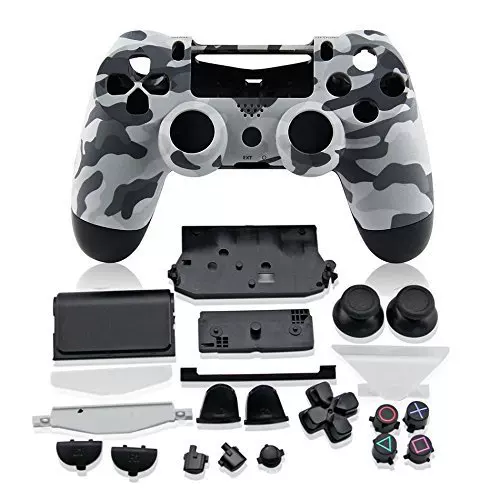 Чехол для контроллера PS4, камуфляж верхняя крышка оригинального качества, чехол PS4 с полным набором кнопок