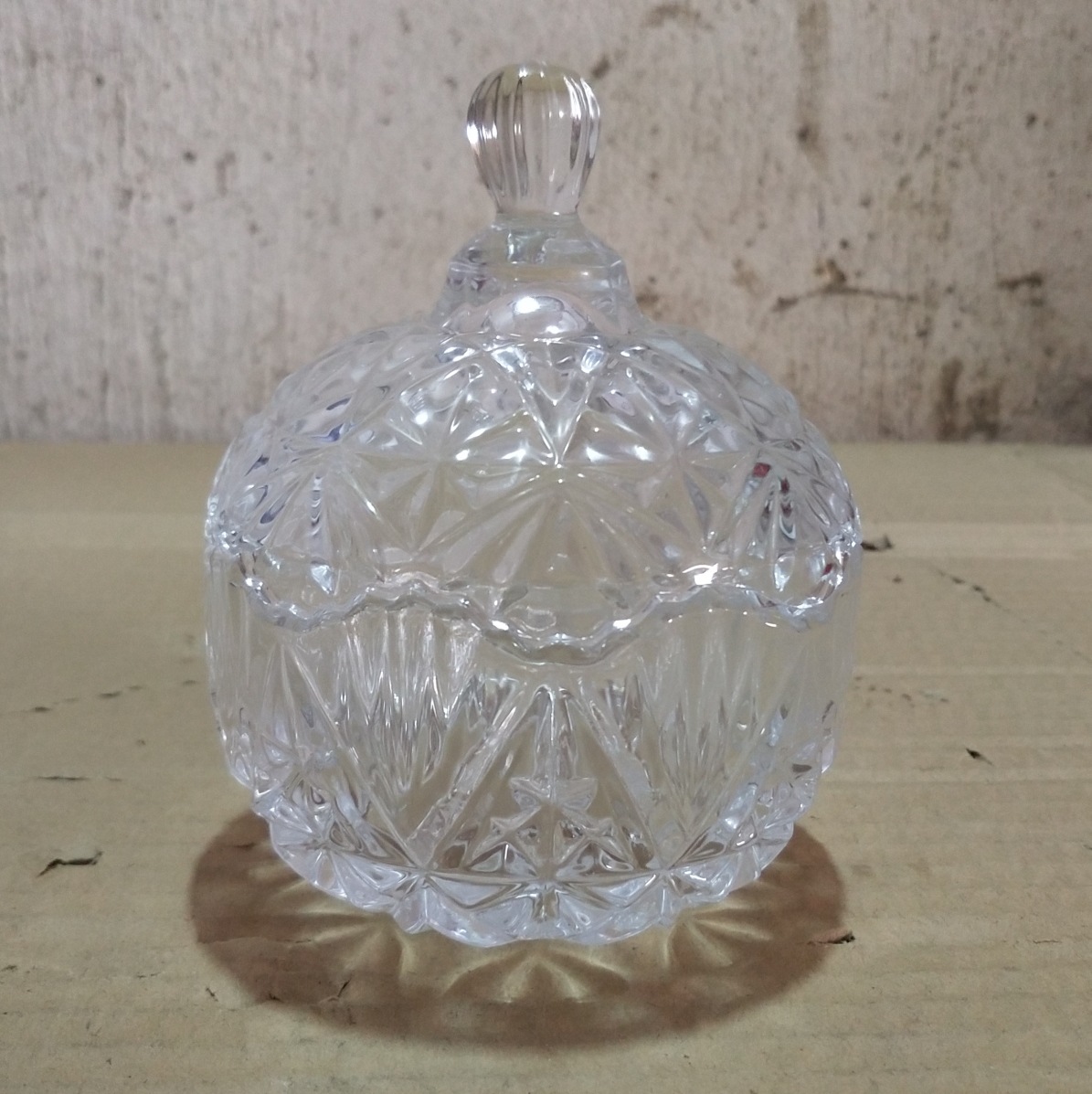 DIY蜡烛材料 玻璃香薰蜡烛杯 玻璃蒙古包  烛台 满天星