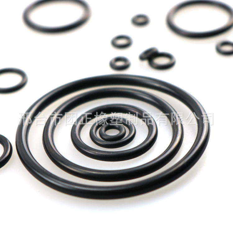 厂家供应各规格型号耐油O密封圈  黑色丁腈橡胶O密封圈