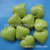 Plastic beads heart-shaped heart shaped, 34mm, 9mm