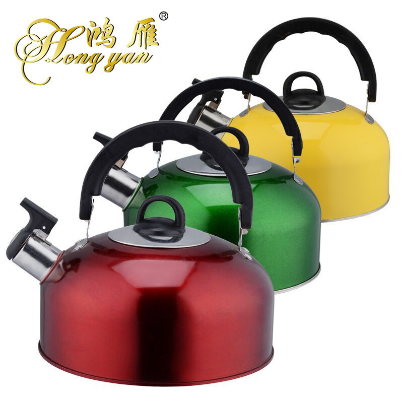 direct deal Stainless steel spherical kettle Beep kettle,Whistling kettle Stainless steel Colorful Kettle