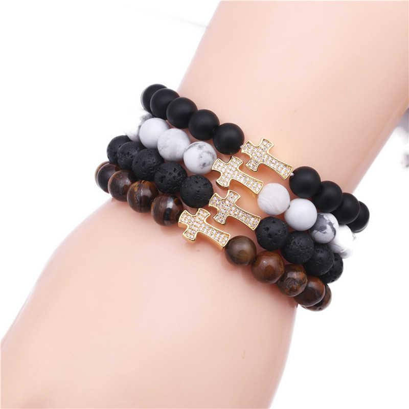 Alloy Fashion Geometric bracelet  White pine NHYL0376Whitepinepicture29