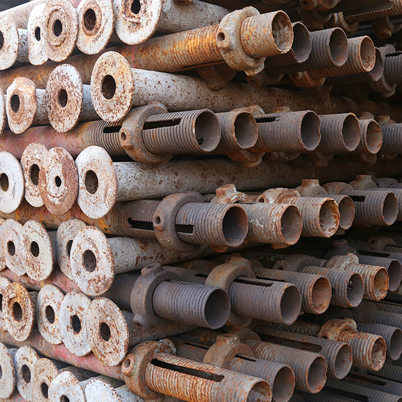 二手钢顶柱旧钢顶柱 脚手架支顶 多功能钢支顶 斜支撑建筑材料