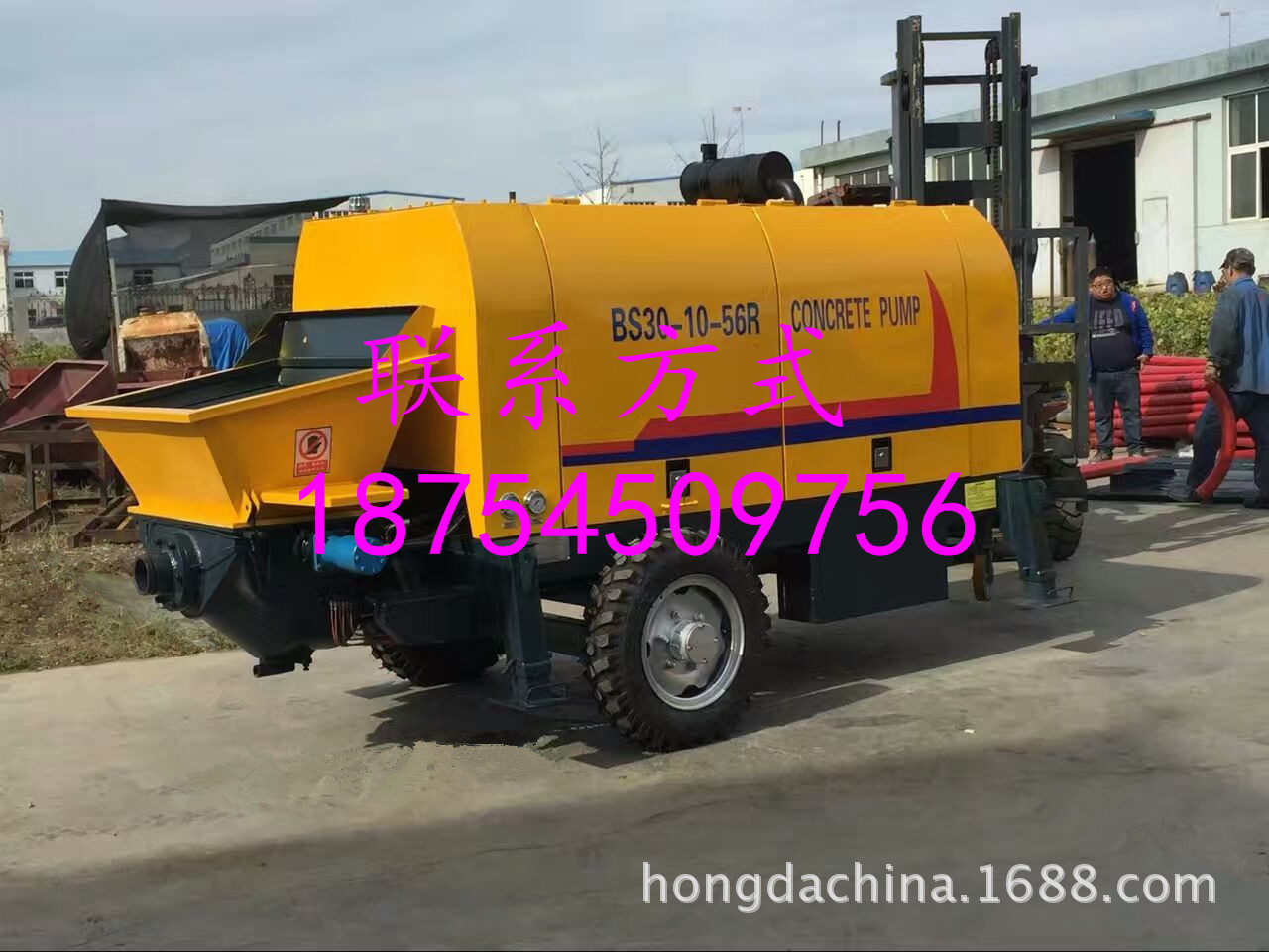 二次构造柱泵 二次结构泵 二次构造浇灌泵 混凝土细石泵 30输送泵
