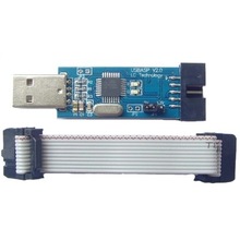 51 AVR 编程器 ISP USB ASP下载器 USBISP 下载线