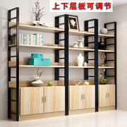 厂家批发钢木货架置物架化妆品展示柜定制展示架创意产品包包鞋架