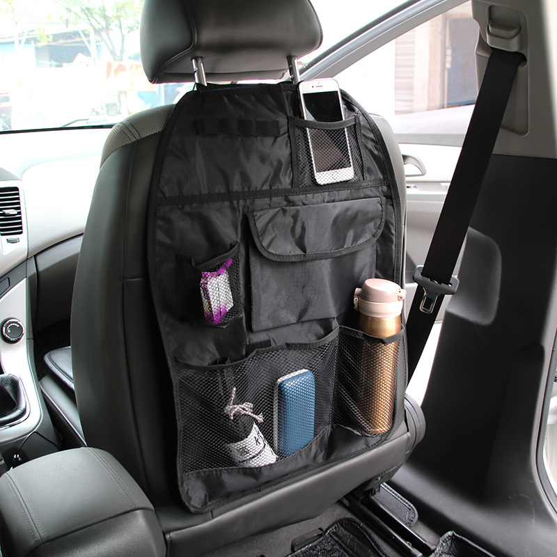 Car Seats Storage bag vehicle Back Hanging bag multi-function Storage oxford waterproof Formulate LOGO