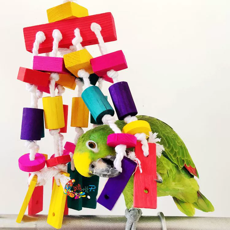 Yuezhong большой попугай Укус игрушка из натурального дерева серая машина Подсолнух компромисс