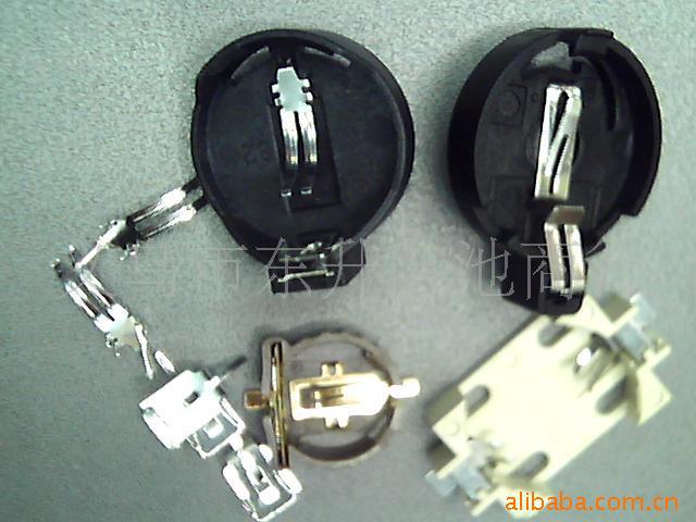 厂家直销CR2032纽扣电池座 电池夹 CR1220电池座 电池扣 3V电池片