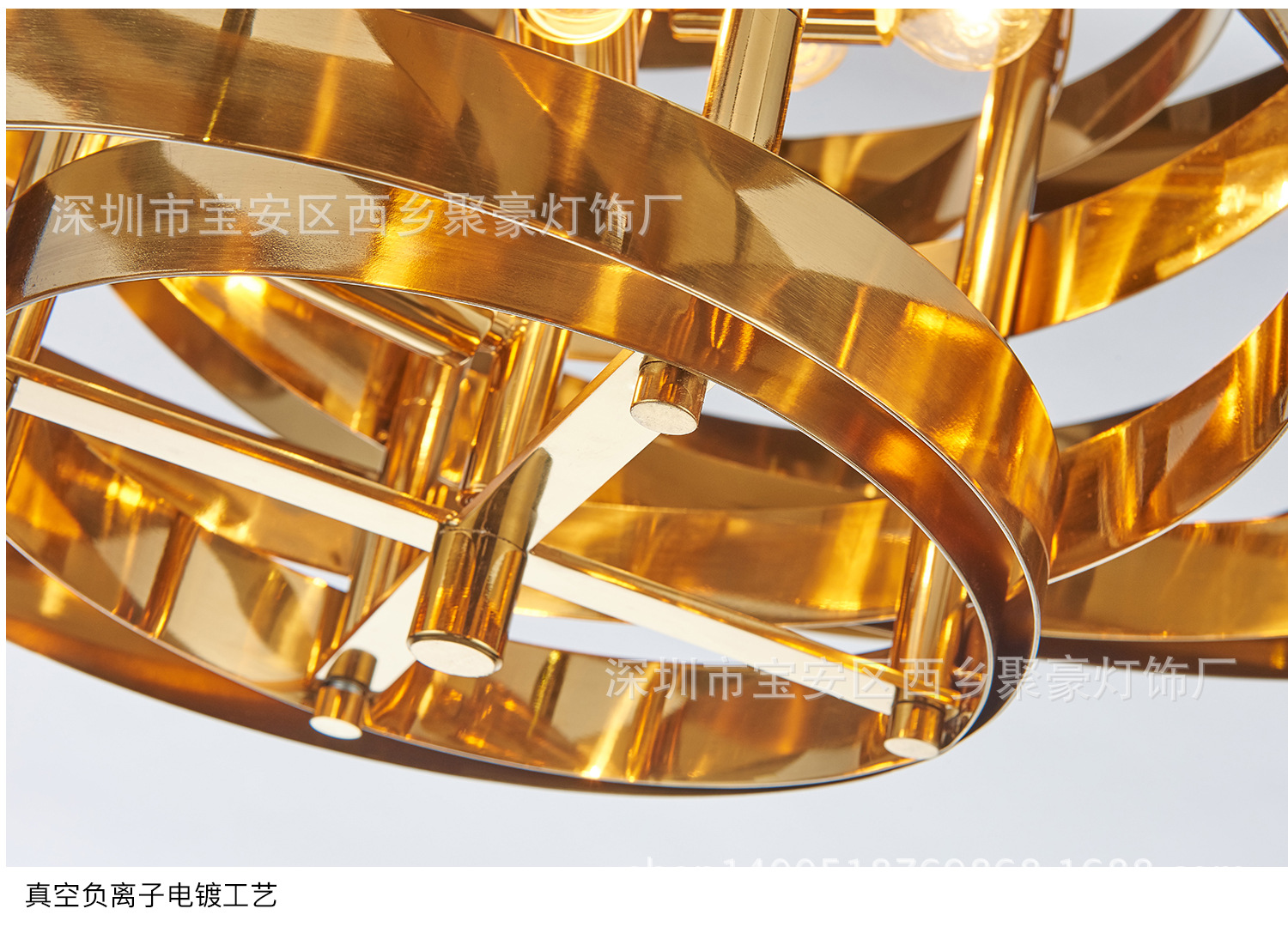 新款灯饰现代后现代不锈钢艺术吊灯客厅灯金属创意餐厅灯灯具-阿里巴巴