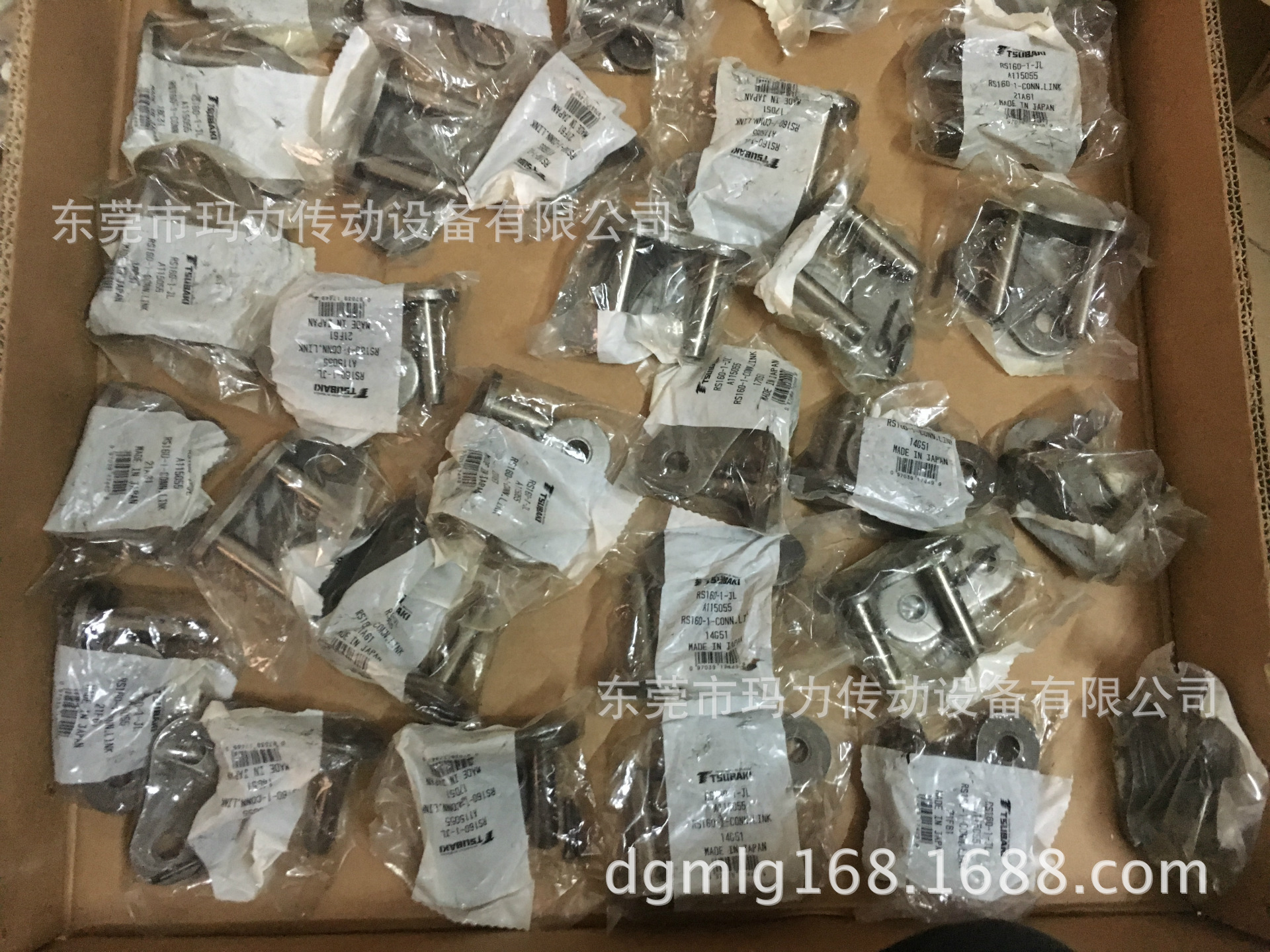 供应椿本链条 TSUBAKI链条 RS160-1  RS160链全扣