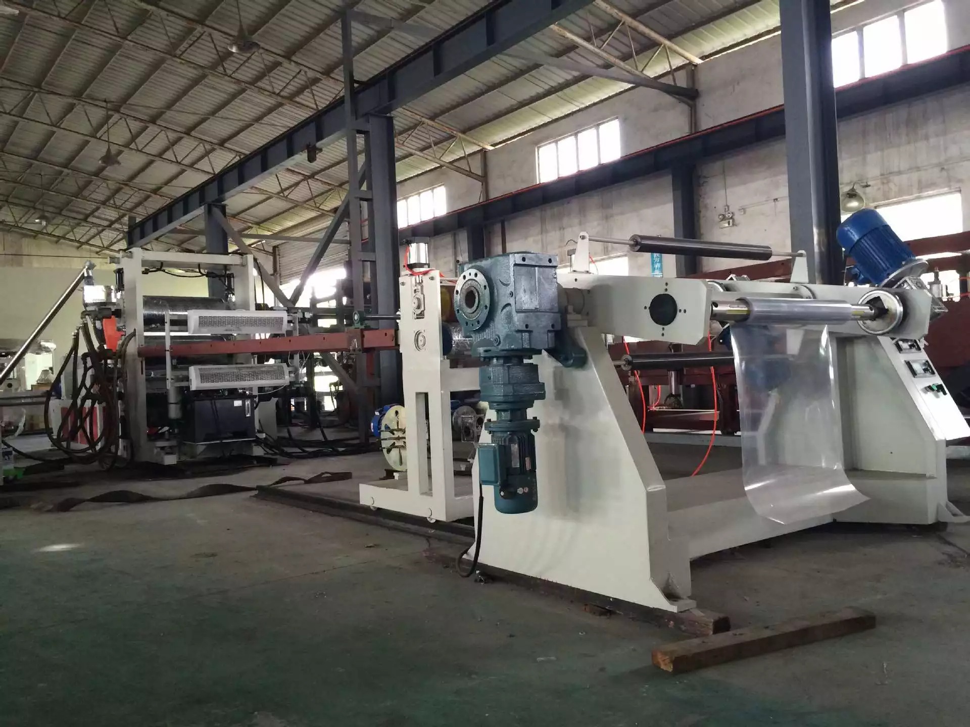 PET片材塑料挤出机｜PET薄片透明片生产线｜透明电子包装盒生产线