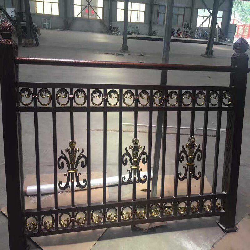 锌钢护栏铁艺围栏 厂区围墙栏杆 铝艺阳台护栏