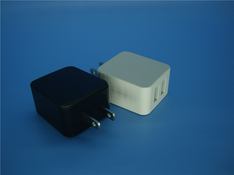 【B201】雙插孔充電器外殼