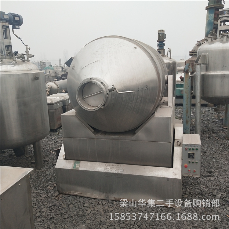 山东能买到二手2000二维混合机 二手双锥混合机 二手槽型混合机