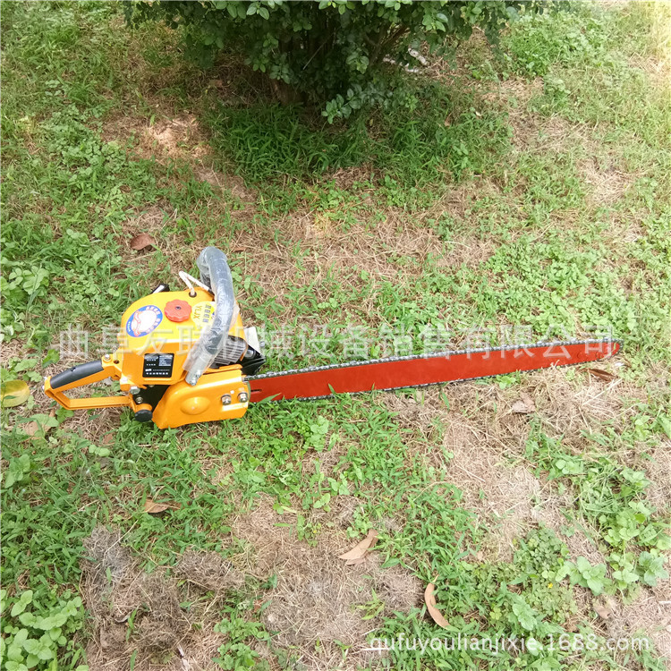 合金链条式移苗机 混合油链条式树苗移栽机 手提便携式起根机