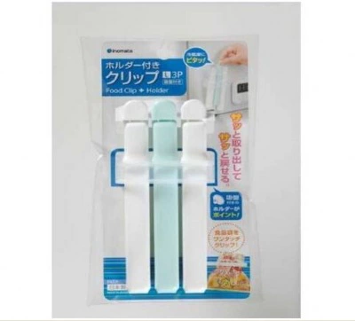 Импортный японский уплотнительный зажим, мини-упаковочная машина для пищевых пакетов, портативный уплотнительный зажим, пластиковый пакет, влагостойкий зажим 3p