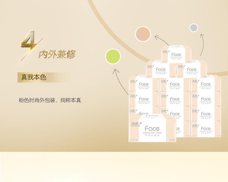 百花120抽纸尺寸详情