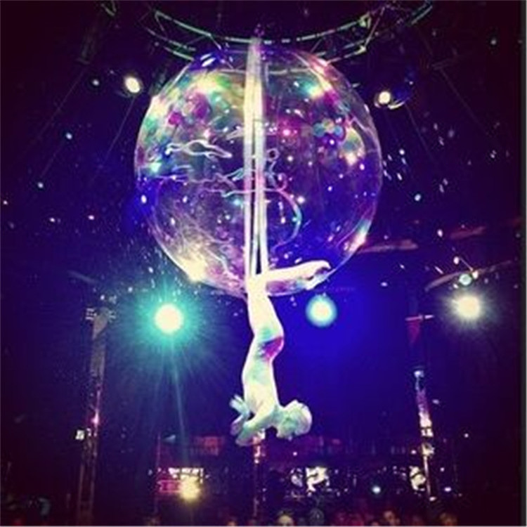 商场外饰 舞台表演球|透明球加工制作|场外装饰