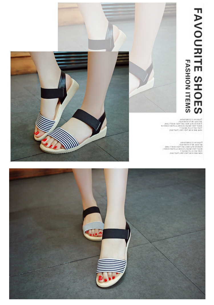 Chaussures été pour femme en Caoutchouc - Ref 3346541 Image 15