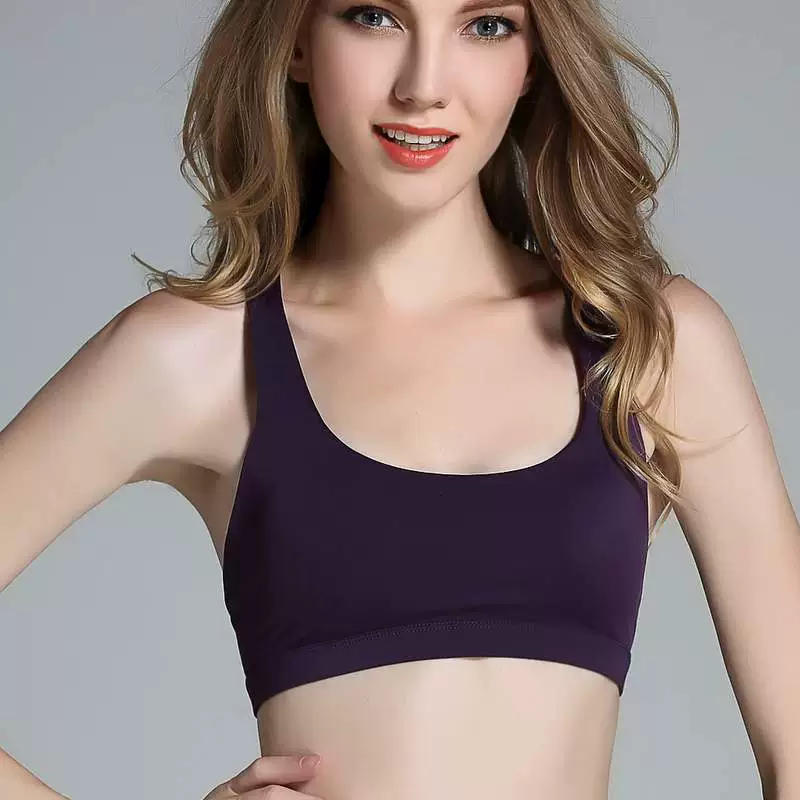 Sports Bra Wireless Yoga Top, Quick-Dry Shockproof, Beauty-Back Design, Plus Sizes S–XL