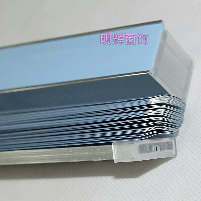Office curtain curtain shading shading office louvery aluminum alloy S -shaped first -line cross -leaf window production