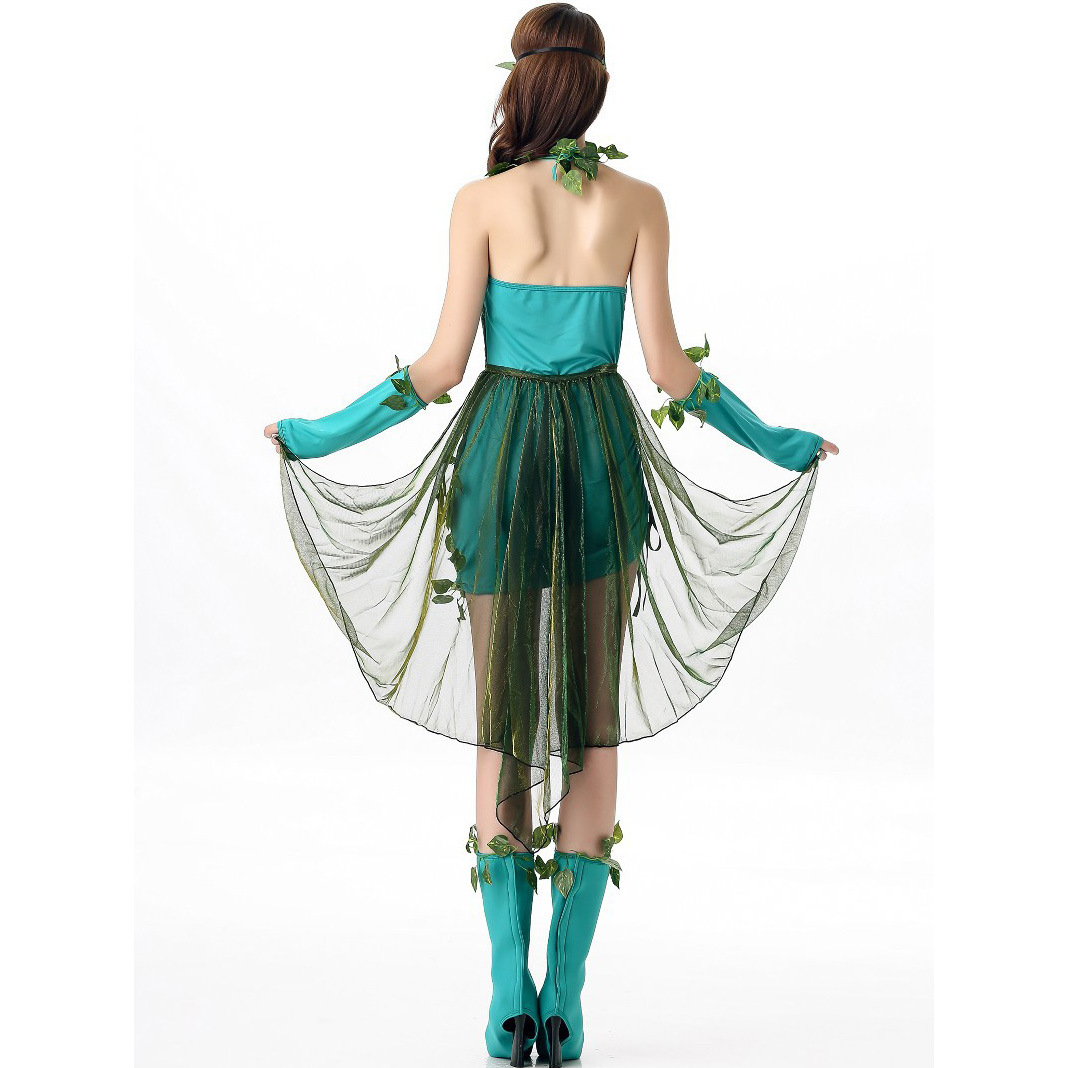 Halloween Costume Party Green Dryad Cosplay Costume NSMRP79224