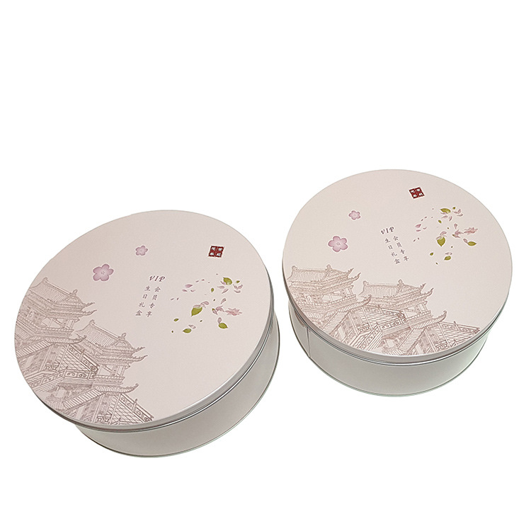 厂家直销新款圆形天底盖包装铁盒礼品包装铁盒礼品盒铁盒定制