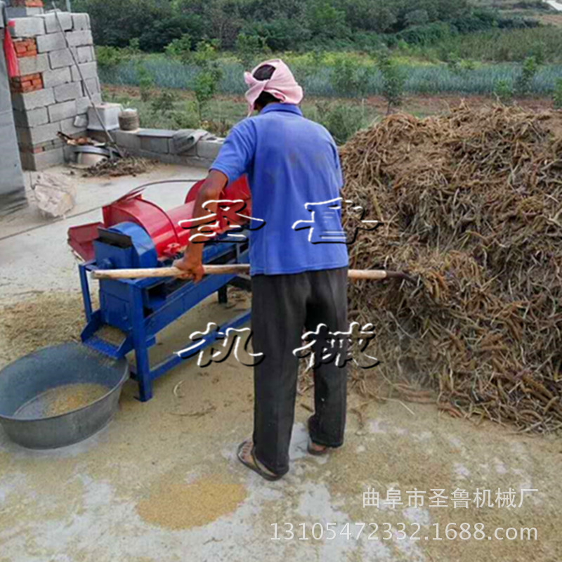 玉米黃豆谷子脫粒機1